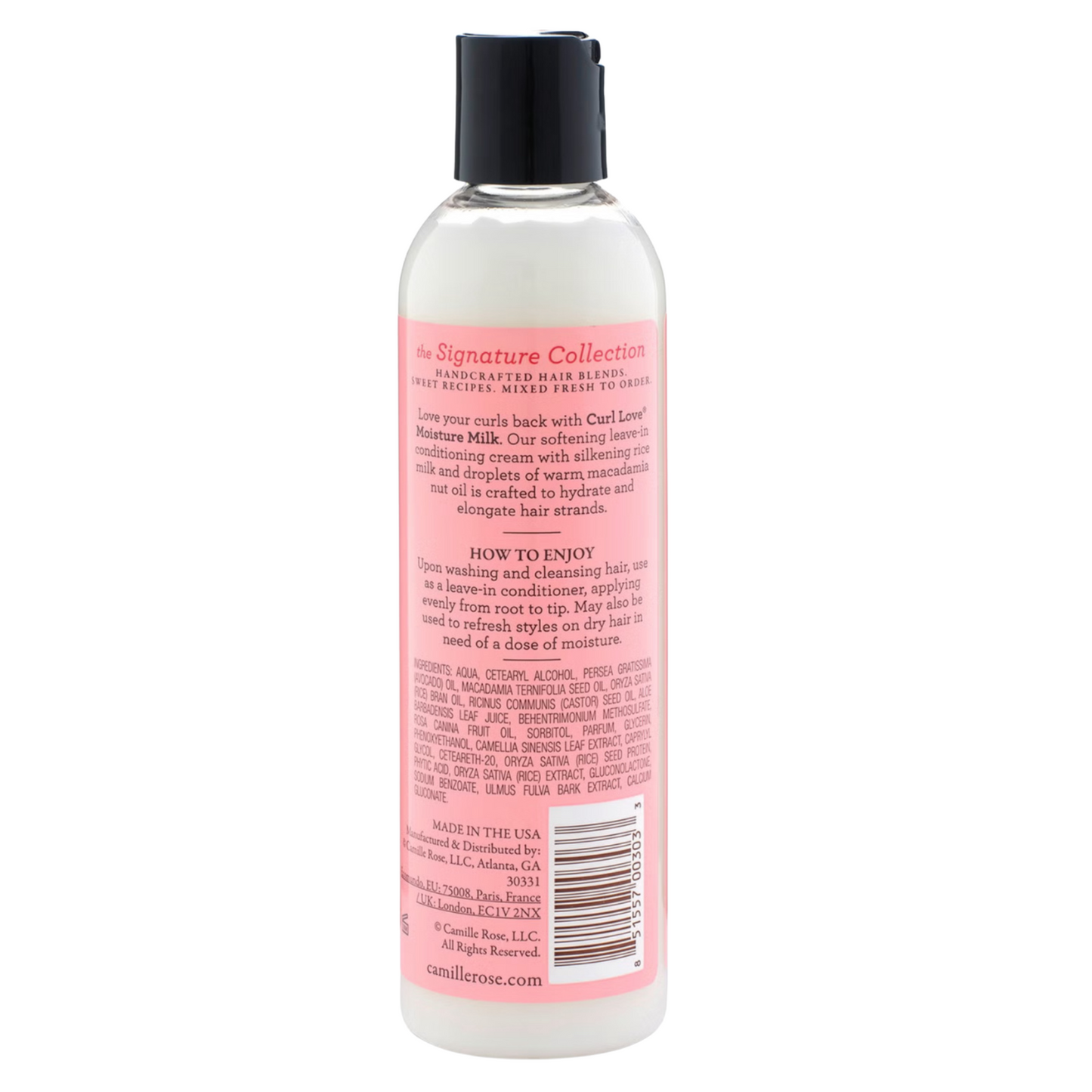 Camille Rose Curl Love Moisture Milk